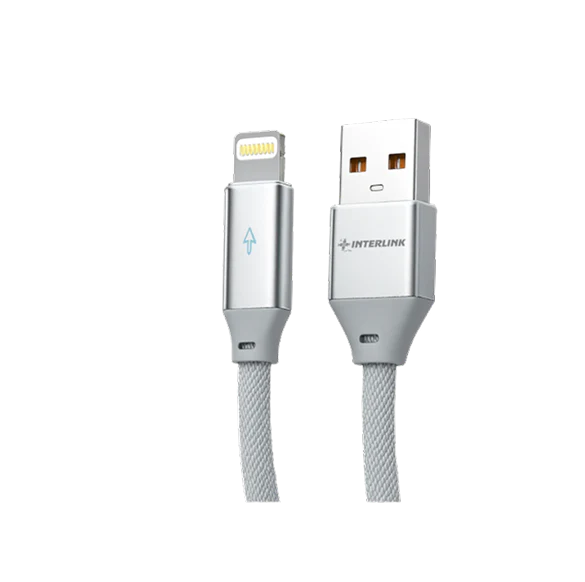 iPhone Pro X Cable – 2.4A USB to Lightning (iPhone) Fast Charging Cable | Buy Online In Pakistan