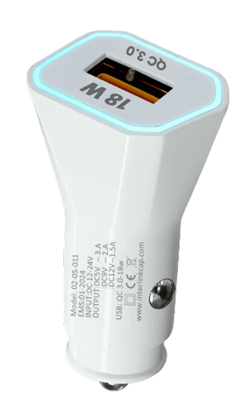 ELITE PLUS 18W Car Charger – Fast & Reliable USB Car Adapter