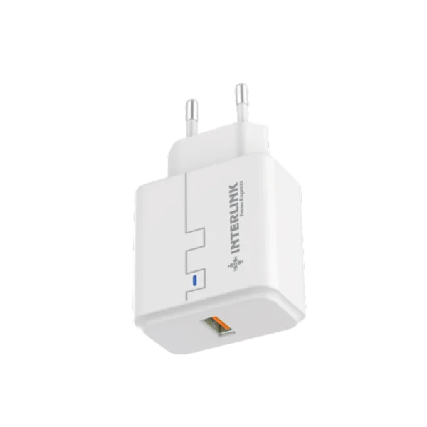 Interlink REVO 45W Fast Charger — Dual USB-C & USB-A | Buy Online Pakistan