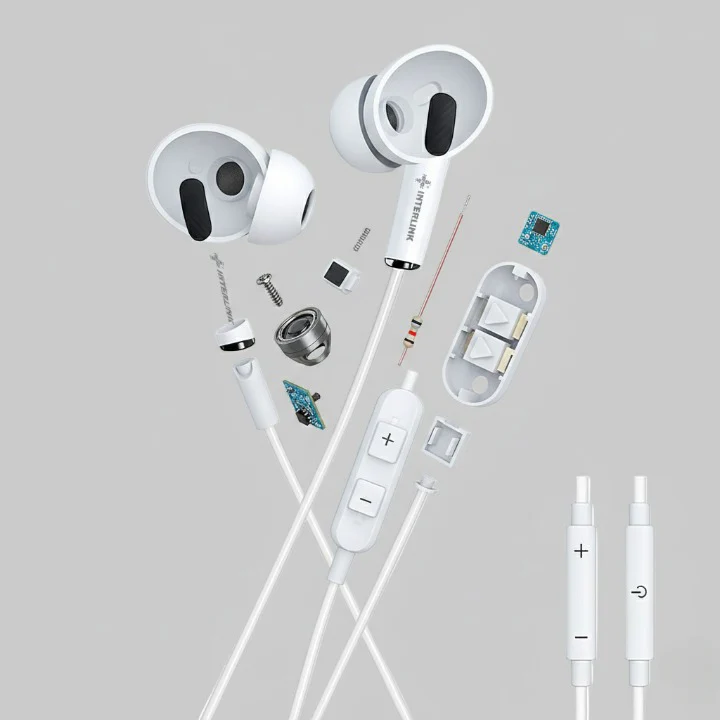 ELITE iPhone Pro Max Handsfree – Premium In-Ear Design & HIFI Stereo Sound | Buy Online In Pakistan - Image 4