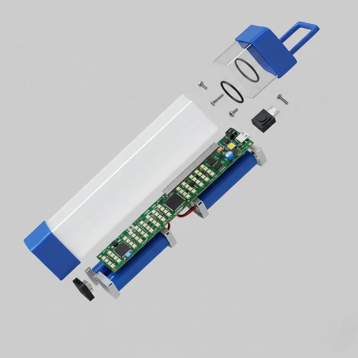GLOW LED Flash Light 5W – Energy Saving Flash Light for Home and Office Use | Buy Online In Pakistan - Image 4