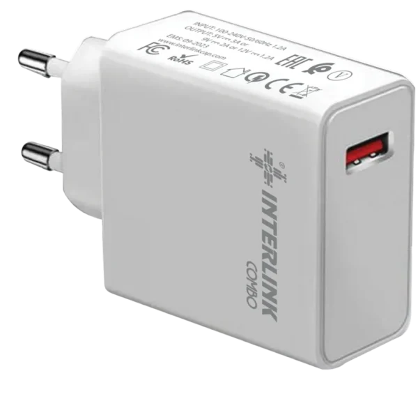 Interlink COMBO 22.5W Universal Fast Adapter All Protocols — | Buy Online In Pakistan