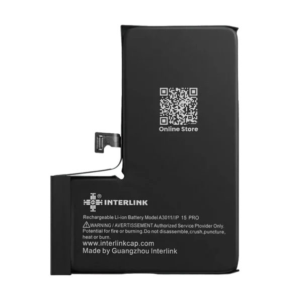 Interlink iPhone 15 Pro Battery — Buy Online in Pakistan