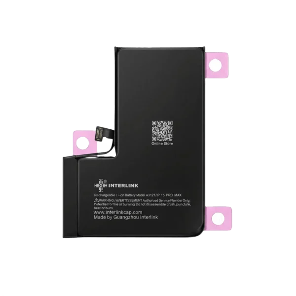 Interlink iPhone 15 Pro Max Battery — Buy Online in Pakistan