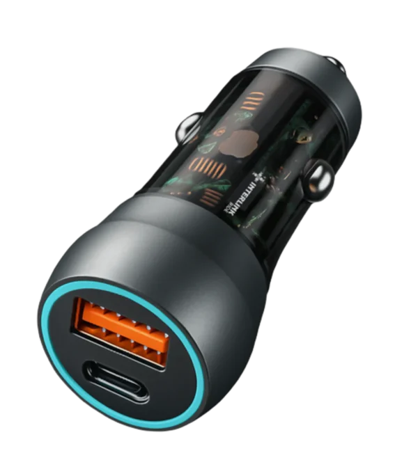 Interlink RIDE 22.5W Car Adapter Dual USB Type-C — | Buy Online In Pakistan