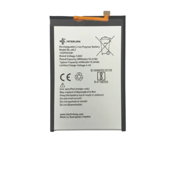 Tecno Spark 4 Battery – Model 39LT Original A Grade Cell Battery | Buy Online In Pakistan