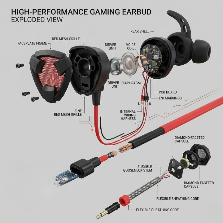 BATTLE-G Gaming Handsfree – Pro Gaming Earphones with Mic buy in pakistan - Image 4