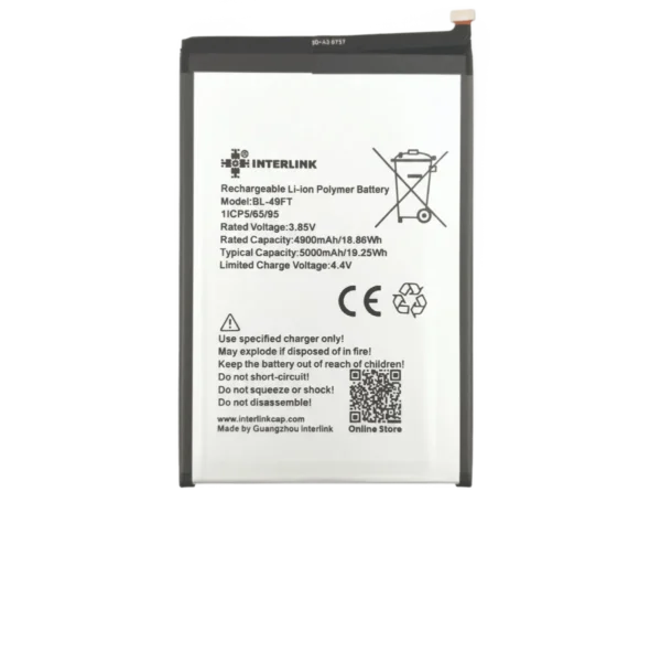 Tecno Camon 17 Battery – Model BL-49FT Compatible with CG6/ CG7