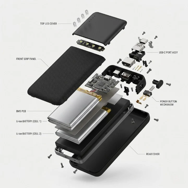 ECO PowerBank 10000mAh – Compact, Efficient & Fast Charging Power Solution - Image 4